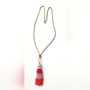 Stella & Dot Tassel Necklace